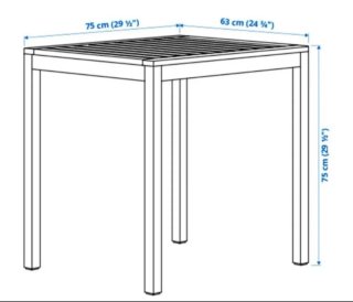 Mesa de madera Ikea Nammaro
