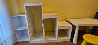 Mueble Almacenaje Infantil Ikea Blanco