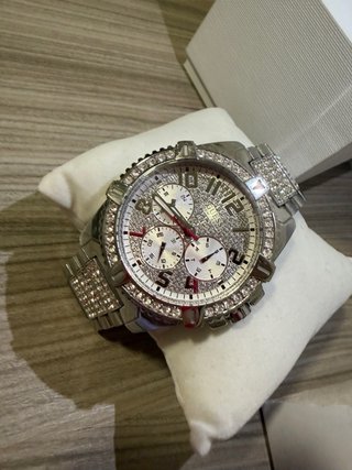 Reloj Guess Dorado y Plateado