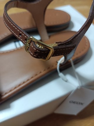 Sandalias Geox Azul y Marrón Talla 38