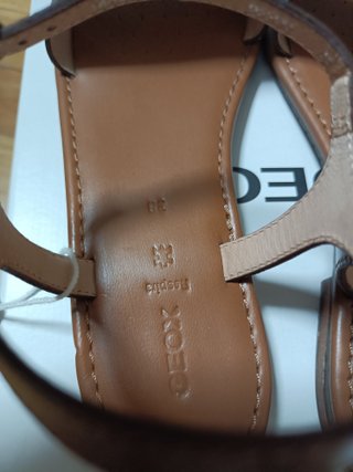 Sandalias Geox Azul y Marrón Talla 38