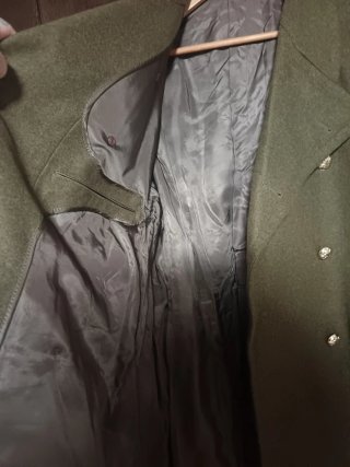 Chaqueta militar verde