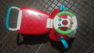 Correpasillos infantil con volante