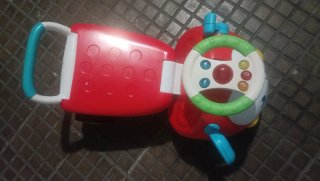 Correpasillos infantil con volante
