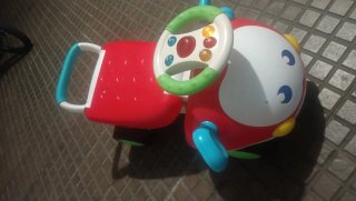 Correpasillos infantil con volante