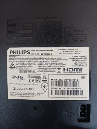 Televisor Philips 24 para colgar