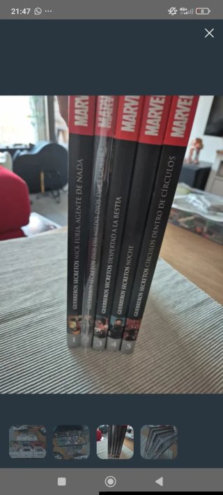 Guerreros secretos marvel saga completa