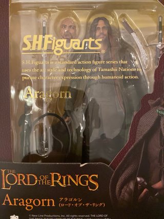 Figura S.H.Figuarts Aragorn El Señor de los Anillo