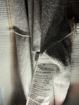 Jersey fino Calvin Klein gris y azul