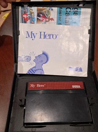 My Hero Sega Master System II Completo + Ticket