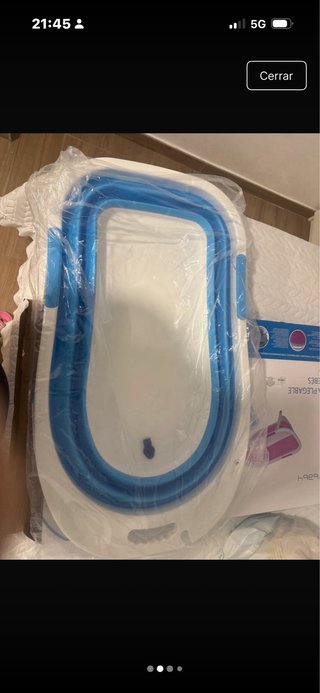 Bañera plegable para bebés