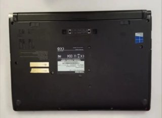 Notebook Toshiba Portege Intel i5 nero