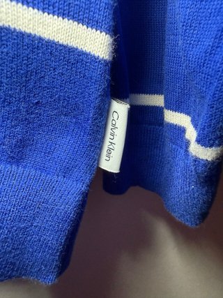 Jersey fino rayas Calvin Klein azul