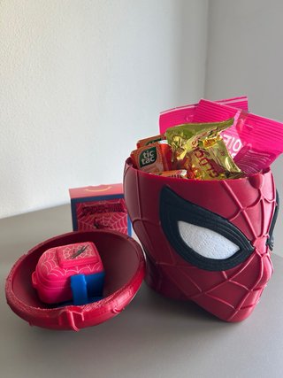 Contenitore Testa Spiderman