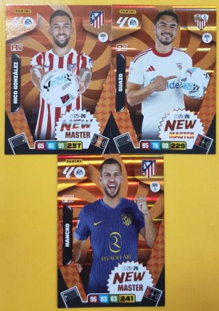Cromos Adrenalyn XL 2025-26  NEW MASTER
