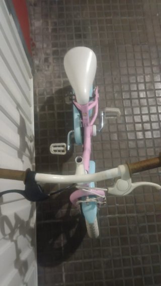Bicicleta infantil rosa