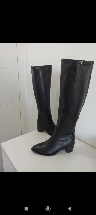 Botas altas negras mujer talla 40