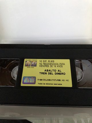 Lote 3 Películas VHS: El Cuervo, Volcano, Asalto a