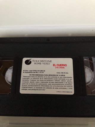 Lote 3 Películas VHS: El Cuervo, Volcano, Asalto a