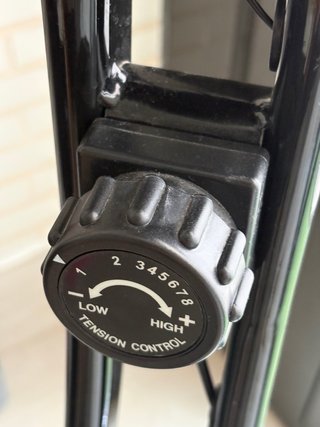 Bicicleta Estática Plegable Morada