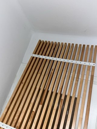 Cabecero IKEA MANDAL madera maciza 240 cm