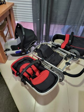 Carro de bebé + Silla de coche