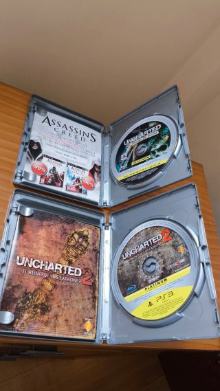 Uncharted 1 y 2 Edición Platinum - PS3