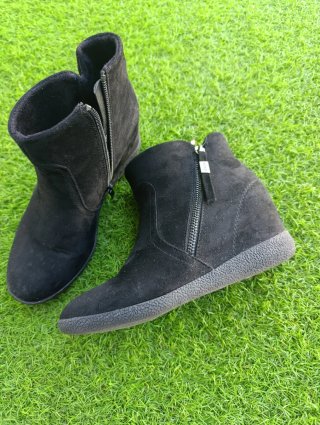 Botines Mustang Mujer Talla 38 Negros