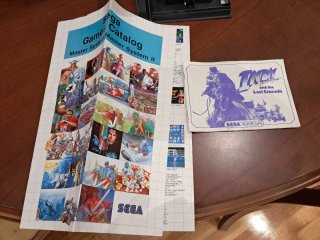 Indiana Jones Last Crusade Sega Master System