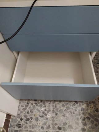 Cama alta Smastad Ikea para niños