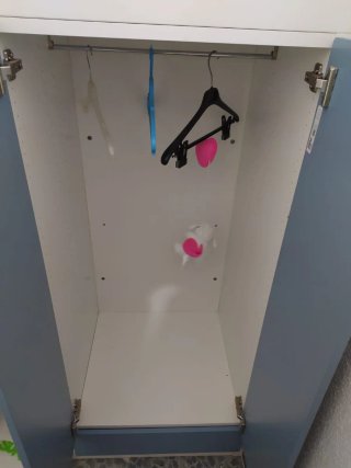 Cama alta Smastad Ikea para niños