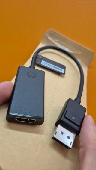 Adaptador Oficial HP DisplayPort a HDMI.