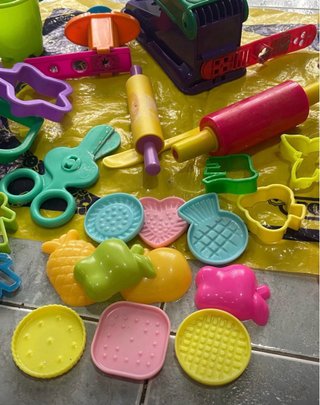 Set de plastilina y moldes