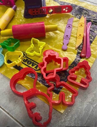 Set de plastilina y moldes