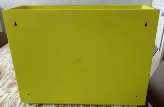 Zapatero Ikea modular verde plástico