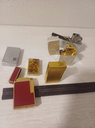 Lote de 6 encendedores vintage
