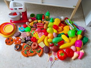 Cocinita de madera infantil