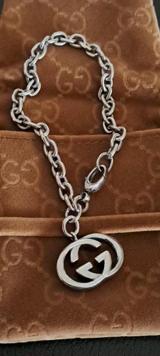 Bracciale Gucci Argento .925 19 cm