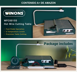 NUEVO! Mesa cortadora espuma WINONS WFC0015S 24W