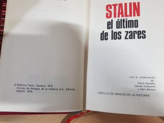 Lote 6 Libros: Gestapo, Stalin y Procesos