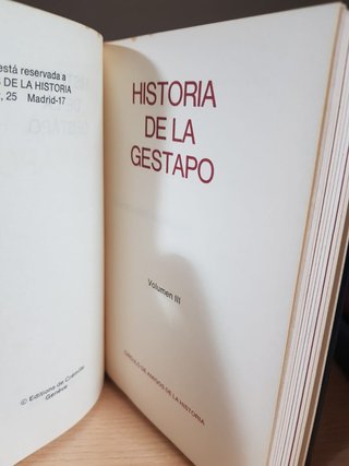 Lote 6 Libros: Gestapo, Stalin y Procesos