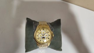 Reloj bañado en oro Lanscotte. Modelo The Original