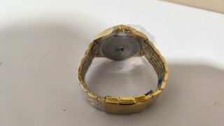 Reloj bañado en oro Lanscotte. Modelo The Original
