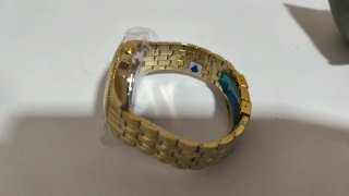 Reloj bañado en oro Lanscotte. Modelo The Original