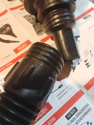 Embudo cuello flexible con filtro