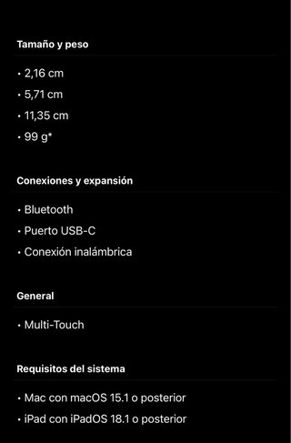 Apple Magic Mouse Blanco