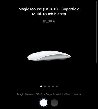 Apple Magic Mouse Blanco