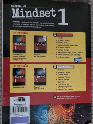 Mindset 1 Bachillerato. Students's book