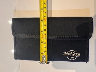 Bustina portaoggetti/documenti Hard Rock Cafe nera