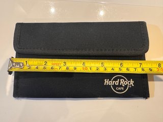 Bustina portaoggetti/documenti Hard Rock Cafe nera